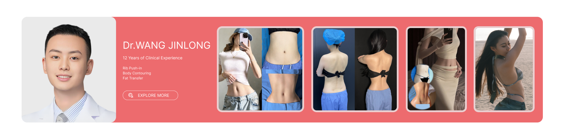 Dr.WANG JINLONG and selected treatment cases