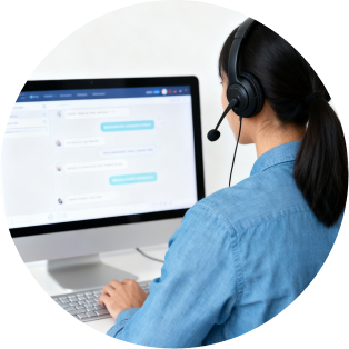 Online consultation support