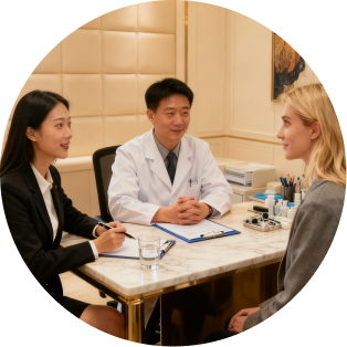 In-person medical consultation interpretation