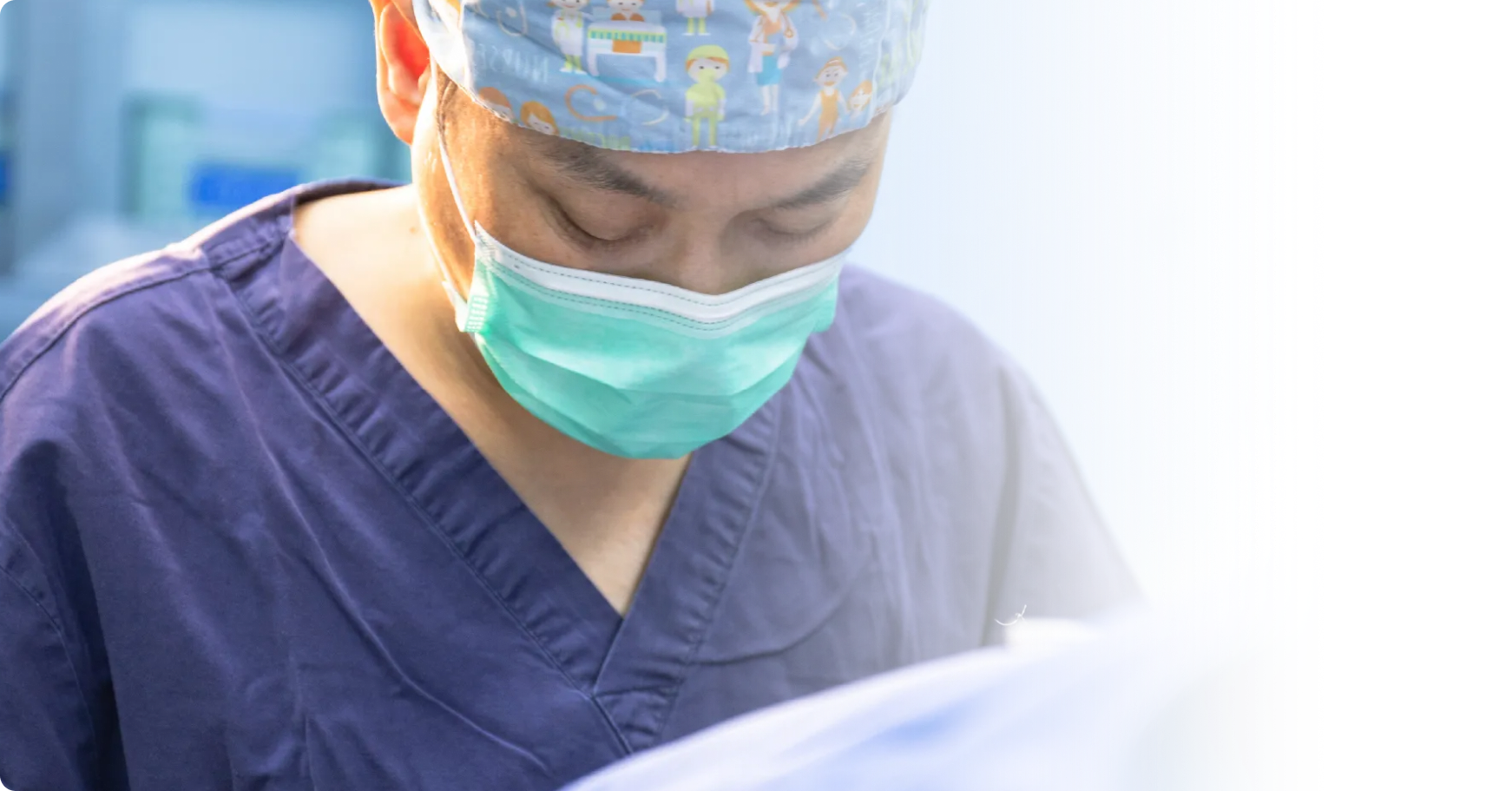 Eye surgery preoperative preparation