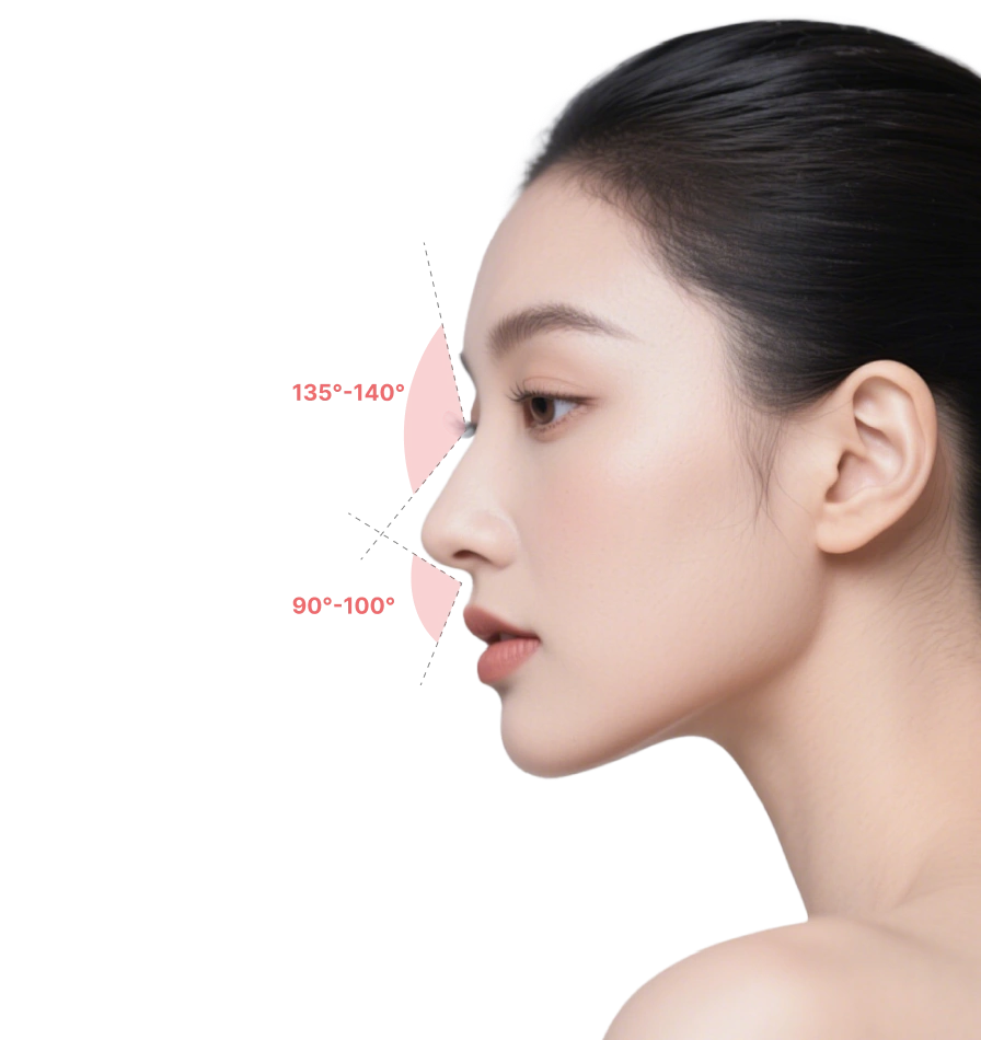 Profile analysis for refined nasal contours