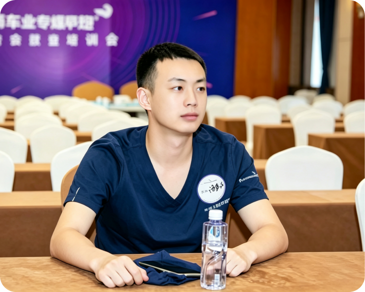 Doctor Wang Jinlong at a medical forum